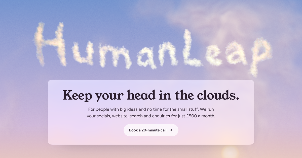 Humanleap screenshot